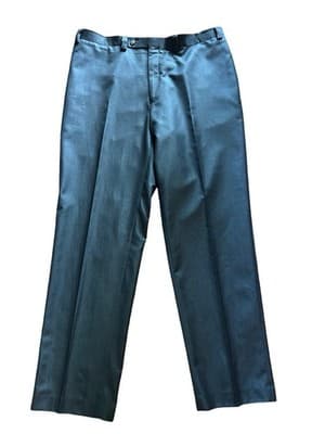 42x32 Men’s Charcoal Gray CALVIN KLEIN Pants Dress Slacks Modern Fit Flat Front - Thumbnail 7