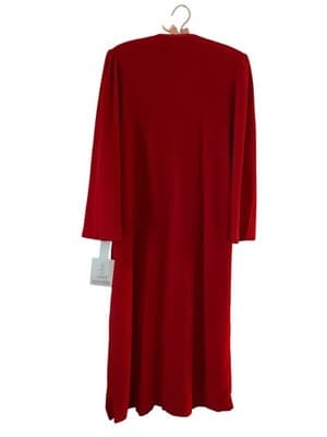 NWT NOS Size M Vintage Vanity Fair Housecoat Robe Zip Front Grannycore - Thumbnail 8