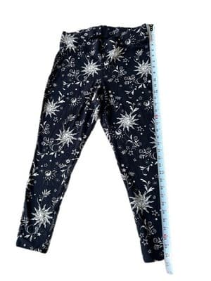 Chicos Celestial Leggings Black Stretch Star Moon Women’s Pants - Thumbnail 6