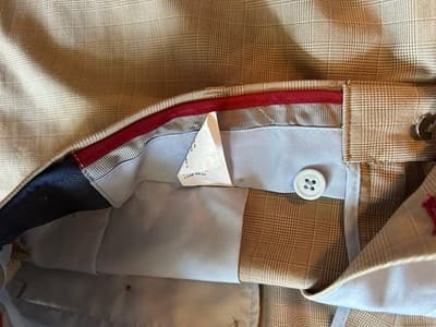 38x32 Men’s LOUIS RAPHAEL Rosso Pants Dress Slacks Modern Fit Flat Front - Thumbnail 6