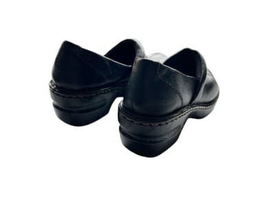 7.5 Thom McAnn Womens Shoes Slip-On Black Chunky CLOGS Grunge Slides Fall Winter - Thumbnail 6