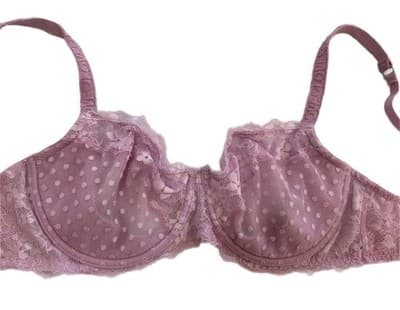 34DDD Dream Angels Push Up Without Padding Victorias Secret Purple Bra Lingerie - Thumbnail 2