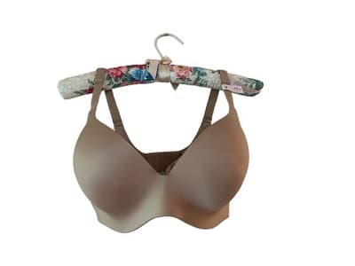34DD Victoria’s Secret Perfect Shape Nude Beige Bra Soft Comfort Lingerie NWOT