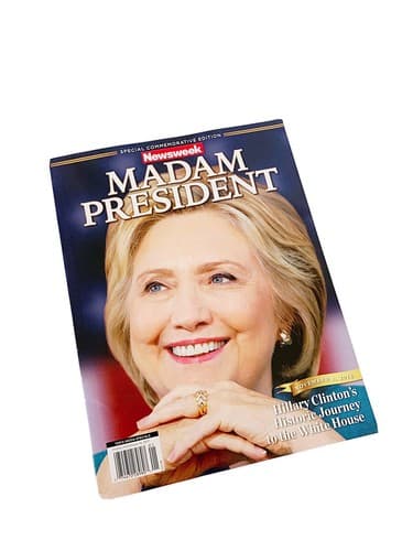 RECALLED NEWSWEEK MADAM PRESIDENT HILLARY CLINTON MAGAZINE COMMEMORATIVE EDITION