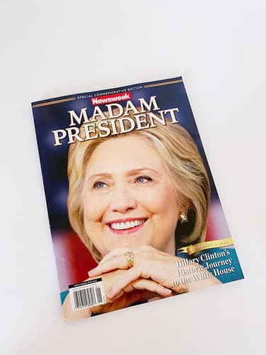 RECALLED NEWSWEEK MADAM PRESIDENT HILLARY CLINTON MAGAZINE COMMEMORATIVE EDITION - Thumbnail 2