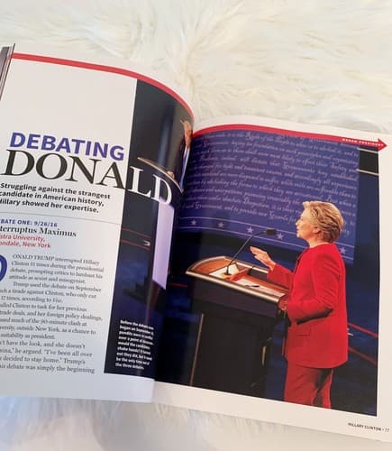 RECALLED NEWSWEEK MADAM PRESIDENT HILLARY CLINTON MAGAZINE COMMEMORATIVE EDITION - Thumbnail 7