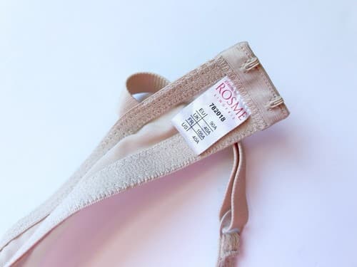 Rosme 40A Cream Nude Bra Darted Cups Flattering Fit Sexy Lingerie - Thumbnail 3