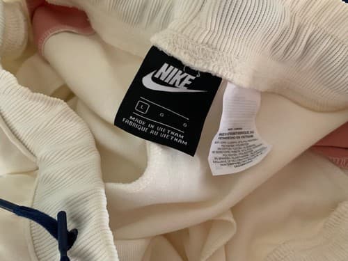 Vintage Women’s Men’s Unisex Pants Nike Jogger Sweatpants Ex Condition Blue Pink - Thumbnail 4