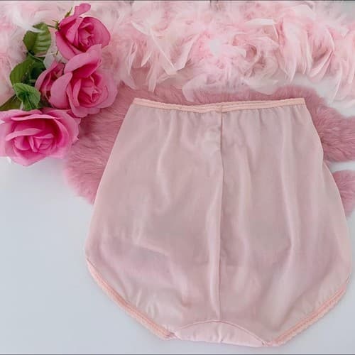 Vintage Pastel Pink Bali Panty Underwear Bloomers Lingerie - Thumbnail 2