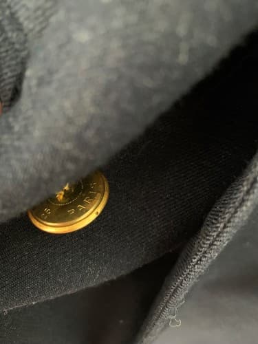 Vintage French Pea Coat Paris Air Force Gold DMP Buttons Military Mens Uniform - Thumbnail 6