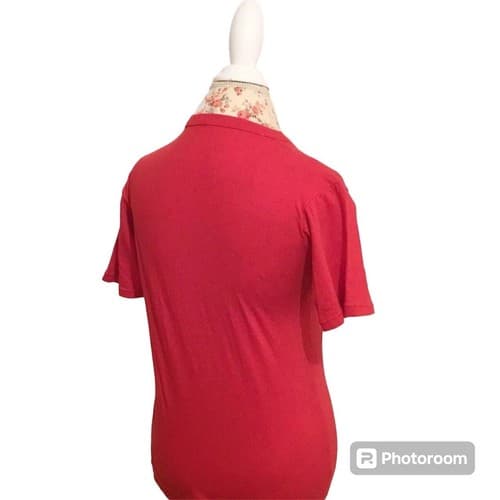 Vintage T Shirt Soft Fitted Bethlehem The Holy Land Red Top Shirt Cotton Israel - Thumbnail 3
