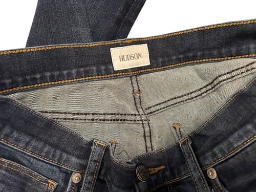 Hudson Krista Ankle Super Skinny Jeans 26 Denim Pants Stone Washed - Thumbnail 4