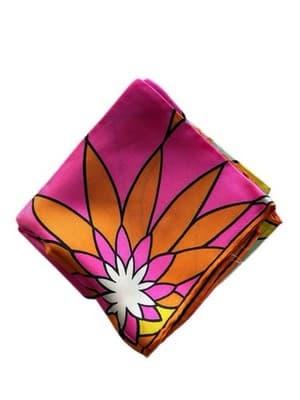 Vintage 1960’s Mod Burmel Scarf Retro Pinup - Thumbnail 3