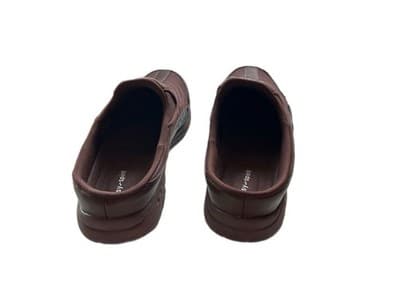 SIZE 12 Genuine Leather Easy Spirit Slip On Slides Women’s Shoes Flats Travel - Thumbnail 8