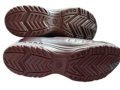 SIZE 12 Genuine Leather Easy Spirit Slip On Slides Women’s Shoes Flats Travel - Thumbnail 3
