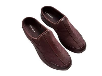 SIZE 12 Genuine Leather Easy Spirit Slip On Slides Women’s Shoes Flats Travel - Thumbnail 6