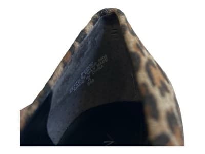 Size 8 Brown Leopard Animal Print Nine West Shoes Heels Pumps Women’s - Thumbnail 5