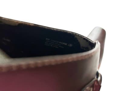 Sz 8 Horsebit Y2K Square Toe Brown Leather Clogs Slip On Chunky Heel Mules Shoes - Thumbnail 13