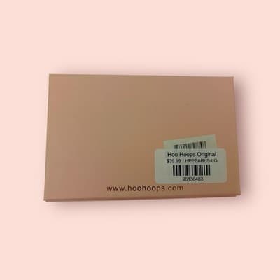 Original Pink Earring Hoo Hoops Pearl New In Box Boxed Jewelry Gift - Thumbnail 4