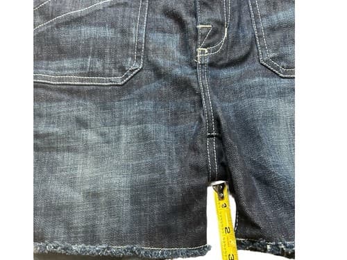 Rock & Republic Dark Wash Denim Jean Shorts 8 - Thumbnail 2