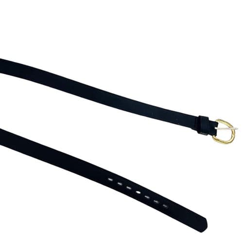 Vintage Men Black Belt 34 Handcrafted The Leather Company Genuine Rugged Surplus - Thumbnail 4