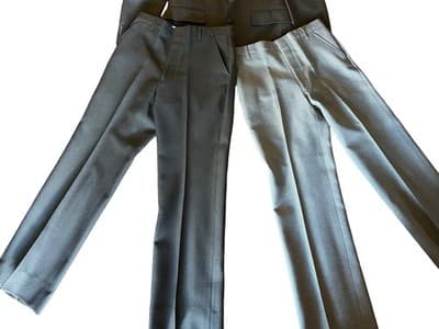 38 Vintage 1970’s 4 Piece Men’s Pimp Leisure Suit Vest Jacket Pants Knit Brown - Thumbnail 14