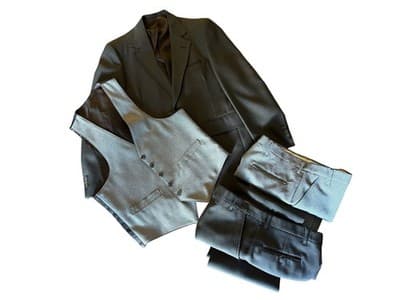 38 Vintage 1970’s 4 Piece Men’s Pimp Leisure Suit Vest Jacket Pants Knit Brown - Thumbnail 11