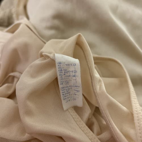Vintage Warners Beige Nude Full Slip Dress 34 Elegant Ballerina Style Lingerie - Thumbnail 8
