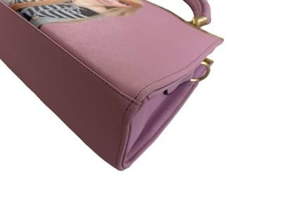 Rare Pink Big Eye Doll Purse Handbag Kawaii Rave Pastel Kitsch Novelty Rainbow - Thumbnail 8