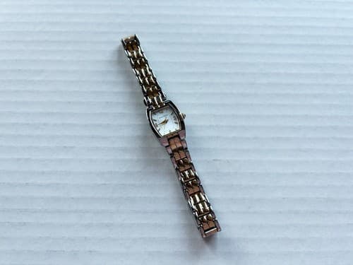 Vintage Waltham Watch Wind Up Gold & Silver Jewelry Works - Thumbnail 2