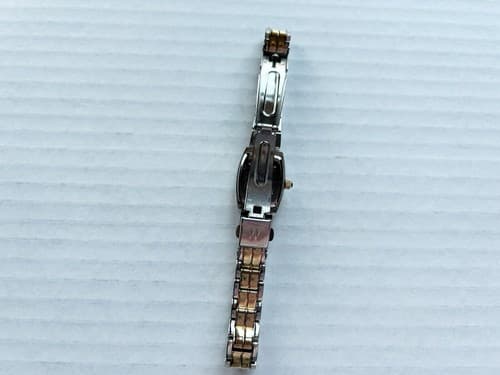 Vintage Waltham Watch Wind Up Gold & Silver Jewelry Works - Thumbnail 3