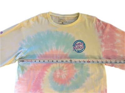 Simply Southern Pink Pastel Yellow Size Large T Shirt Women’s Dog Lover - Thumbnail 3