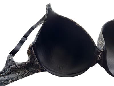 36DD Black & Nude Floral Bali Bra Lingerie - Thumbnail 7