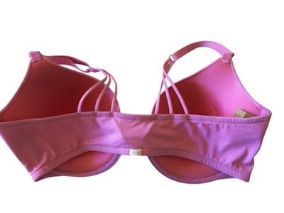 NWT VICTORIAS SECRET NEW PINK BRA 38DD WEAR EVERYWHERE PUSH UP SMOOTH CUP - Thumbnail 5