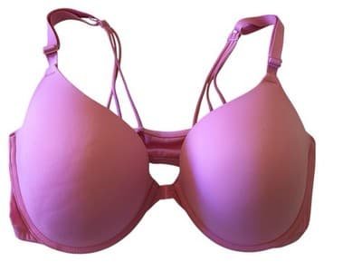 NWT VICTORIAS SECRET NEW PINK BRA 38DD WEAR EVERYWHERE PUSH UP SMOOTH CUP - Thumbnail 9