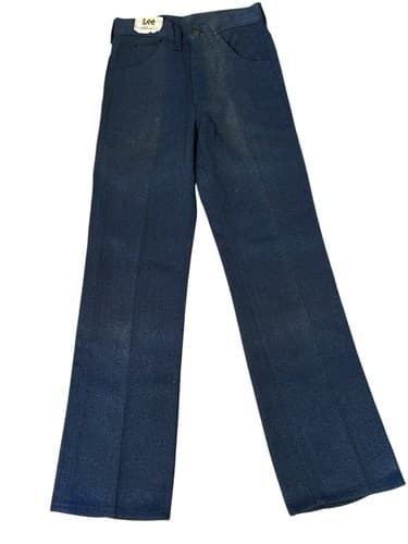 Vintage RARE LEE Riders Boot Cut Denim Blue Jeans Deadstock Women 27” NOS Unisex - Thumbnail 10
