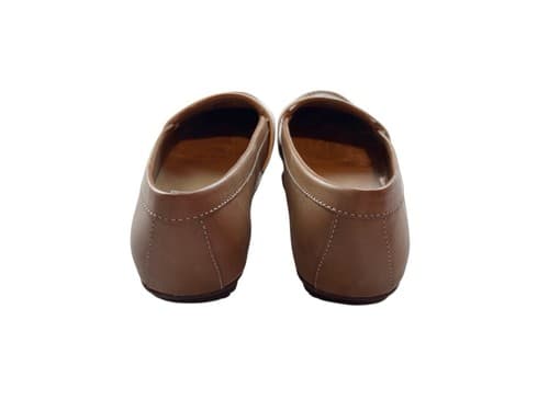 Sebago Meriden Penny Loafers Camel White Brown Handcrafted 9.5 Old Money Shoes - Thumbnail 5