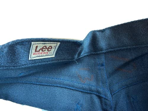 Vintage RARE LEE Riders Boot Cut Denim Blue Jeans Deadstock Women 27” NOS Unisex - Thumbnail 7