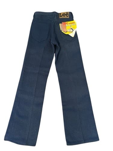 Vintage RARE LEE Riders Boot Cut Denim Blue Jeans Deadstock Women 27” NOS Unisex - Thumbnail 13