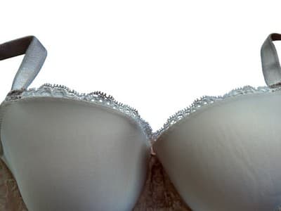 34DDD Lined Demi Victorias Secret Beige Nude Bra Dream Angels Free Shipping - Thumbnail 3