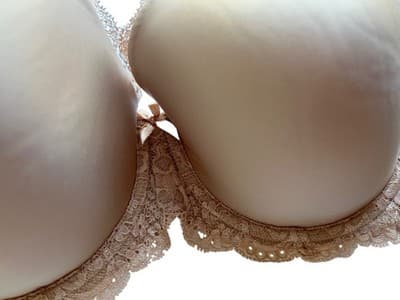 34DDD Lined Demi Victorias Secret Beige Nude Bra Dream Angels Free Shipping - Thumbnail 4