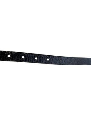 Vintage DKNY Black Belt Y2K Grunge Slouch Silver Logo Modern - Thumbnail 6