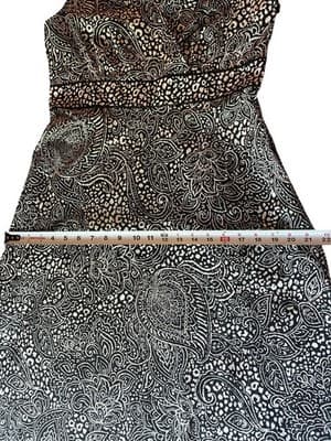 Christopher & Banks Black Stretch Dress Cotton Size 12 Career Elegant - Thumbnail 9