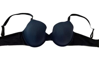 Maidenform 38D Navy Blue Bra Soft Smooth Cups Comfort Lingerie - Thumbnail 3