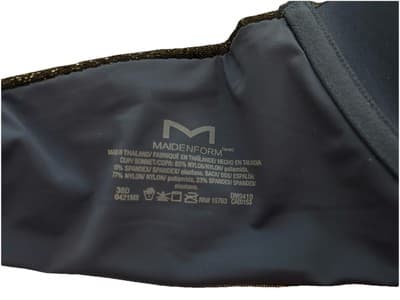 Maidenform 38D Navy Blue Bra Soft Smooth Cups Comfort Lingerie - Thumbnail 2
