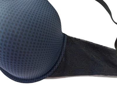 Maidenform 38D Navy Blue Bra Soft Smooth Cups Comfort Lingerie - Thumbnail 5