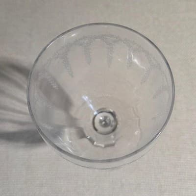 Set of 12 Vintage 1920s Fry Glass DE103 Etched Crystal Wine Goblets Stems 7761 - Thumbnail 3