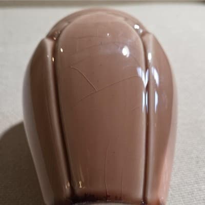Vintage Rookwood Pottery Lotus Leaf Vase Shape 2090 Factory Second As Is 4.5" - Thumbnail 6