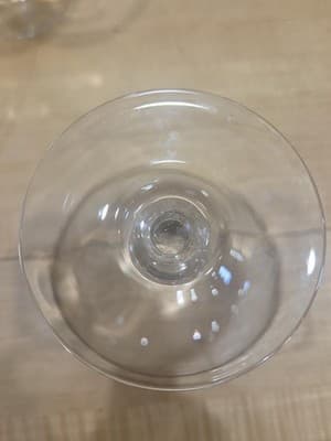 Vintage Platinum Rim Crystal Champagne Coupe Glasses Cocktail Stemware Set of 4 - Thumbnail 3