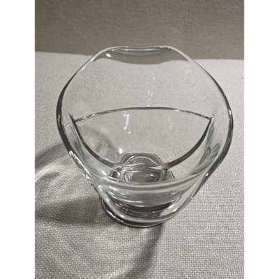 Vintage Web Sterling Silver Hollow Base Divided Glass Candy Dish - Thumbnail 4
